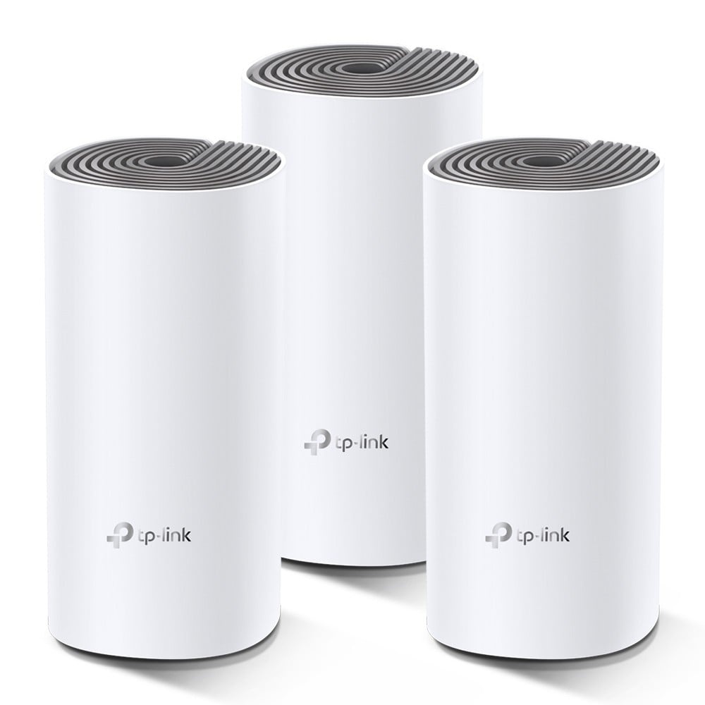 TP-LINK TP-Link Deco E4 (3-pack) Dual-band (2.4 GHz/5 GHz) Wi-Fi 5 (802.11ac) Bianco, Grigio 2 Interno - RETI | TecnoCARE.net Sabaudia, Latina, Terracina, San Felice Circeo e Pontinia