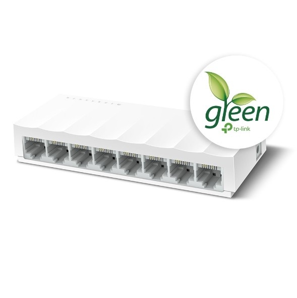 TP-LINK TP-Link LS1008 switch di rete Non gestito Fast Ethernet (10/100) Bianco - RETI | TecnoCARE.net Sabaudia, Latina, Terracina, San Felice Circeo e Pontinia