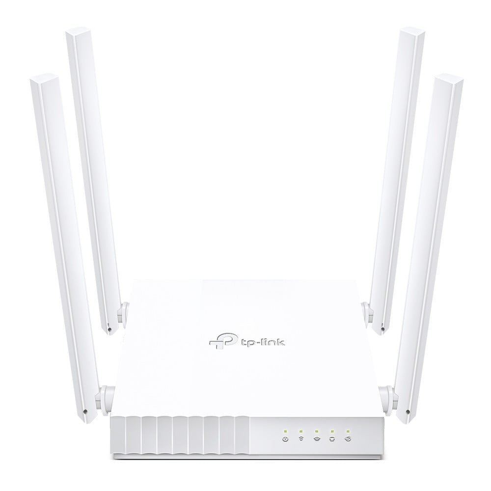 TP-LINK TP-Link ARCHER C24 router wireless Fast Ethernet Dual-band (2.4 GHz/5 GHz) Bianco - RETI | TecnoCARE.net Sabaudia, Latina, Terracina, San Felice Circeo e Pontinia