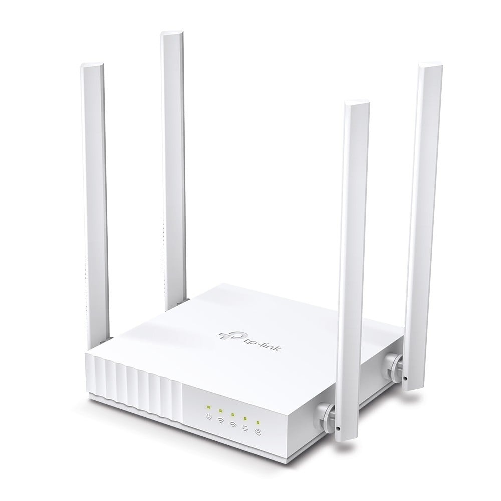 TP-LINK TP-Link ARCHER C24 router wireless Fast Ethernet Dual-band (2.4 GHz/5 GHz) Bianco - RETI | TecnoCARE.net Sabaudia, Latina, Terracina, San Felice Circeo e Pontinia