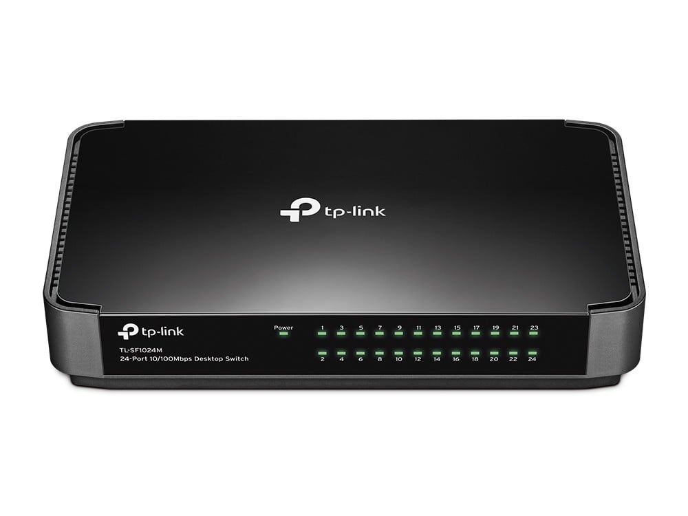 TP-LINK TP-Link TL-SF1024M switch di rete Non gestito Fast Ethernet (10/100) Nero - RETI | TecnoCARE.net Sabaudia, Latina, Terracina, San Felice Circeo e Pontinia