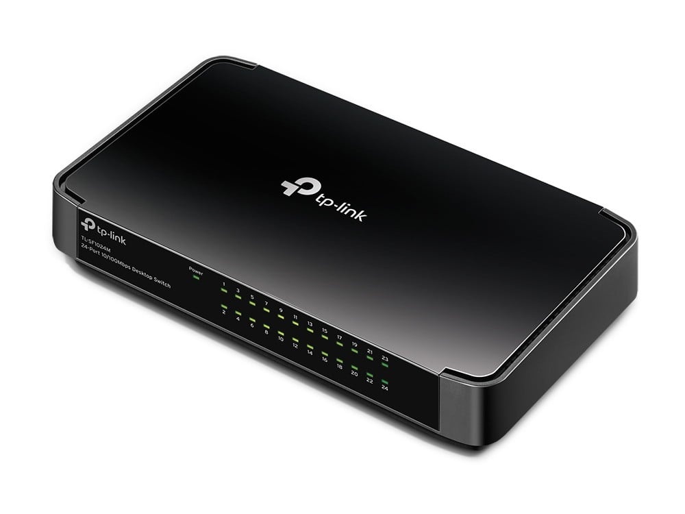 TP-LINK TP-Link TL-SF1024M switch di rete Non gestito Fast Ethernet (10/100) Nero - RETI | TecnoCARE.net Sabaudia, Latina, Terracina, San Felice Circeo e Pontinia