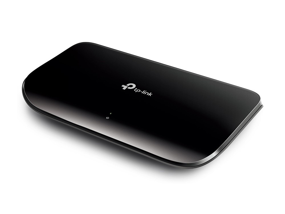 TP-LINK TP-Link TL-SG1008D Non gestito Gigabit Ethernet (10/100/1000) Nero - RETI | TecnoCARE.net Sabaudia, Latina, Terracina, San Felice Circeo e Pontinia