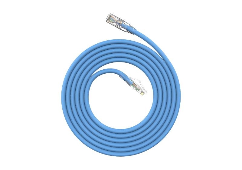 HIKVISION HIKVISION CAVO 5M 26AWG CON 50U PLACCATO ORO RJ45 PLUG, U/UTP, LSZH, BLU - CAVI DI RETE | TecnoCARE.net Sabaudia, Latina, Terracina, San Felice Circeo e Pontinia