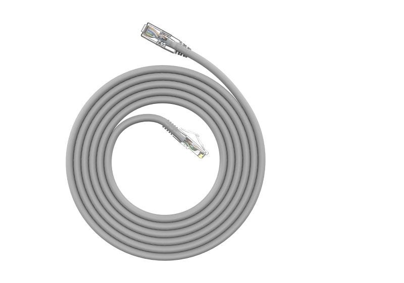 HIKVISION HIKVISION CAVO 3M 26AWG CON 50U PLACCATO ORO RJ45 PLUG, U/UTP, LSZH, GRIGIO - CAVI DI RETE | TecnoCARE.net Sabaudia, Latina, Terracina, San Felice Circeo e Pontinia
