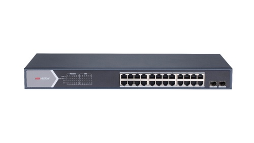 HIKVISION HIKVISION SWITCH 24 PORT GIGABIT UNMANAGED POE SWITCH 2 GIGABIT SFP UPLINK PORTS, 802.3AF/AT, POE PO - SWITCH E HUB | TecnoCARE.net Sabaudia, Latina, Terracina, San Felice Circeo e Pontinia