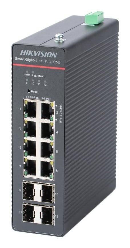 HIKVISION Hikvision DS-3T1512HP-SI-8P4FKIT(240W) Switch - RETI | TecnoCARE.net Sabaudia, Latina, Terracina, San Felice Circeo e Pontinia