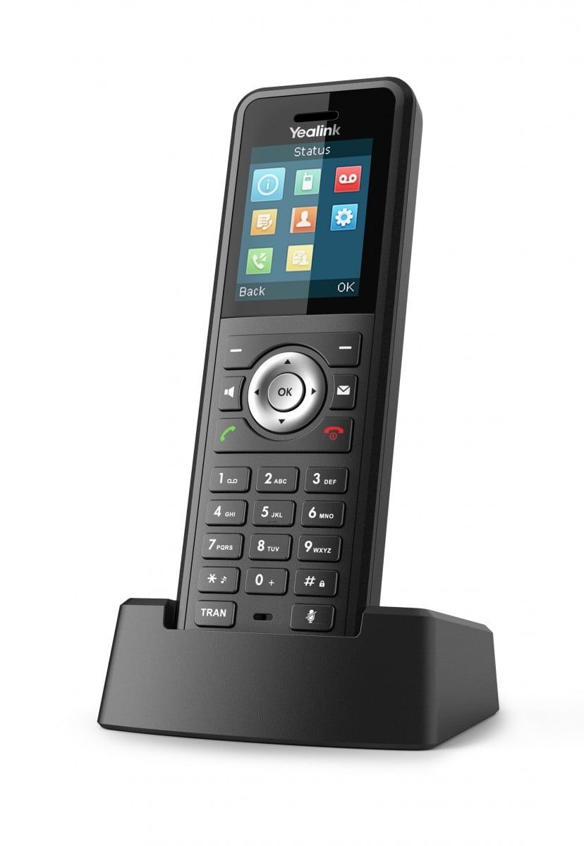 YEALINK Yealink DECT W59R Ricevitore telefonico DECT Nero - ACCESSORI PER APPARECCHIATURE DI TELECOMUNICAZIONE | TecnoCARE.net Sabaudia, Latina, Terracina, San Felice Circeo e Pontinia