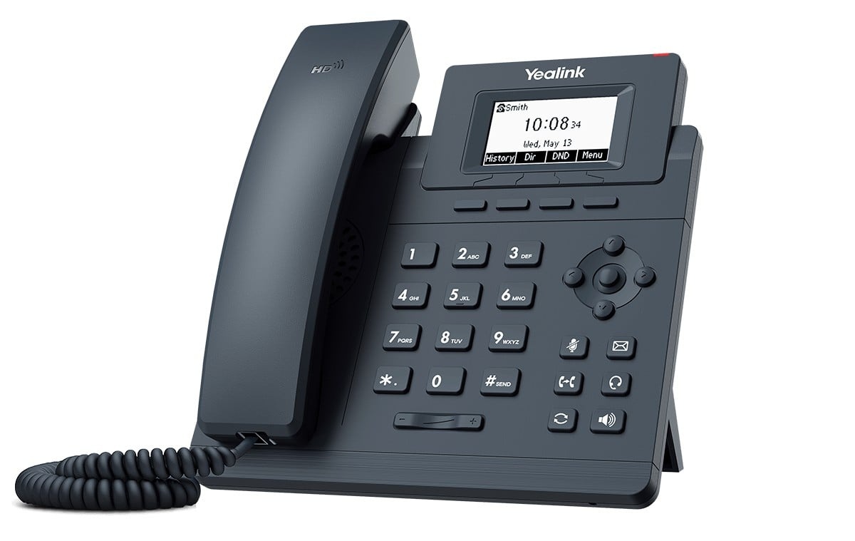 YEALINK Yealink SIP-T30 telefono IP Nero LCD - APPARECCHIATURA TELEFONICA | TecnoCARE.net Sabaudia, Latina, Terracina, San Felice Circeo e Pontinia