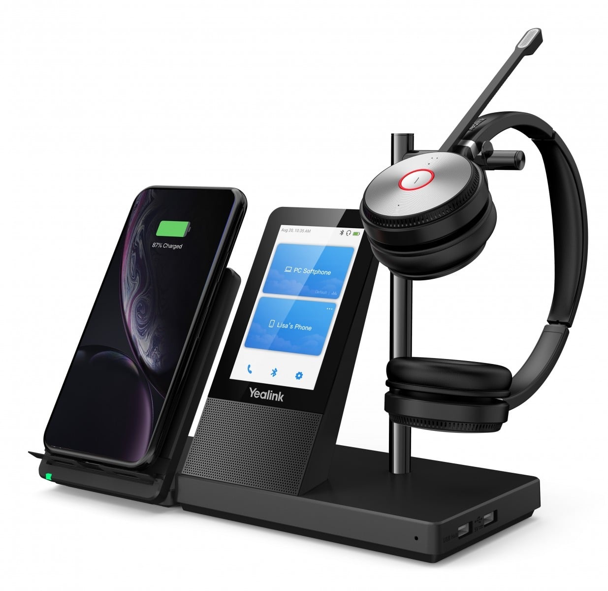 YEALINK Yealink WH66 DUAL UC Cuffie wireless dual con Bluetooth e portata di 160m - AUDIO E CUFFIE PORTATILI | TecnoCARE.net Sabaudia, Latina, Terracina, San Felice Circeo e Pontinia
