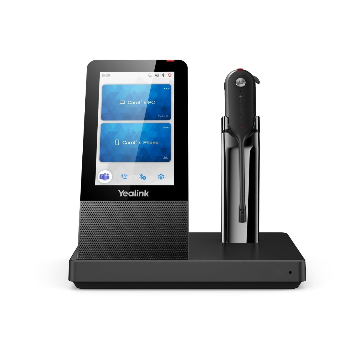 YEALINK Yealink WH67 UC Auricolare Wireless A clip, A Padiglione, Passanuca Ufficio Bluetooth Base di ricarica Nero - AUDIO E CUFFIE PORTATILI | TecnoCARE.net Sabaudia, Latina, Terracina, San Felice Circeo e Pontinia