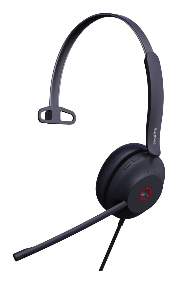 YEALINK Yealink UH37 Mono Teams Auricolare Cablato A Padiglione Ufficio Nero - AUDIO E CUFFIE PORTATILI | TecnoCARE.net Sabaudia, Latina, Terracina, San Felice Circeo e Pontinia