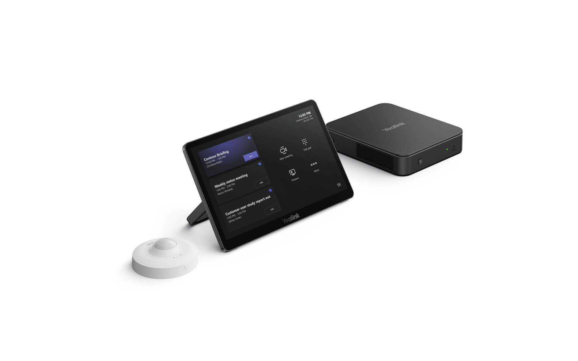 YEALINK Yealink Native Microsoft Teams Rooms system BaseKit MCoreKit-C5-MS - ATTREZZATURE PER CONFERENZE | TecnoCARE.net Sabaudia, Latina, Terracina, San Felice Circeo e Pontinia