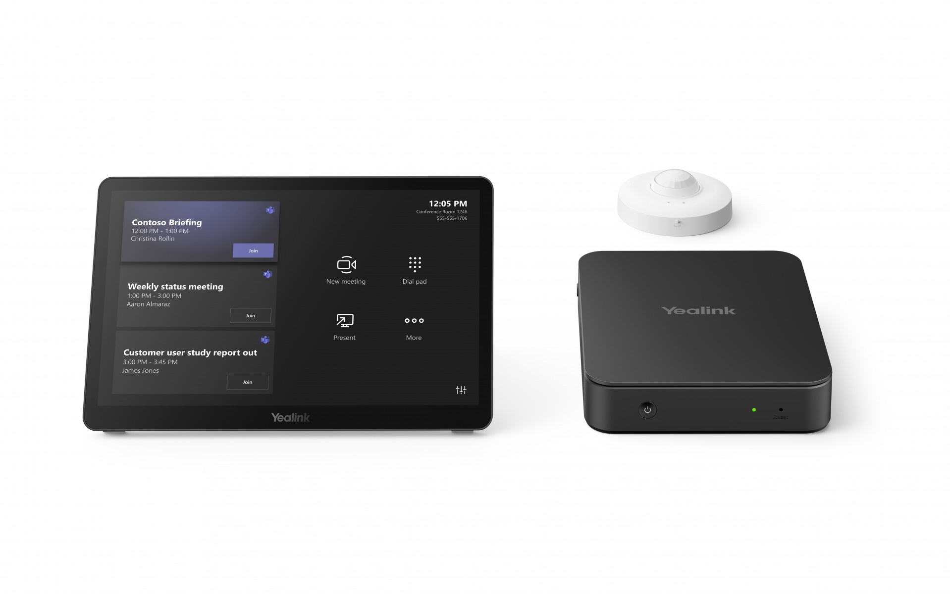 YEALINK Yealink Native Microsoft Teams Rooms system BaseKit MCoreKit-C5-MS - ATTREZZATURE PER CONFERENZE | TecnoCARE.net Sabaudia, Latina, Terracina, San Felice Circeo e Pontinia