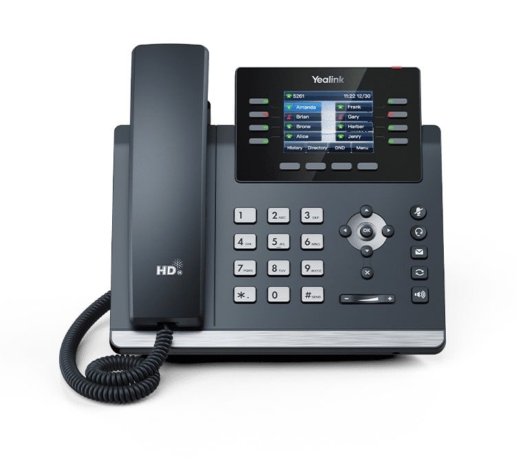 YEALINK Telefono IP SIP Yealink T44W (Wi-Fi e BT) - APPARECCHIATURA TELEFONICA | TecnoCARE.net Sabaudia, Latina, Terracina, San Felice Circeo e Pontinia
