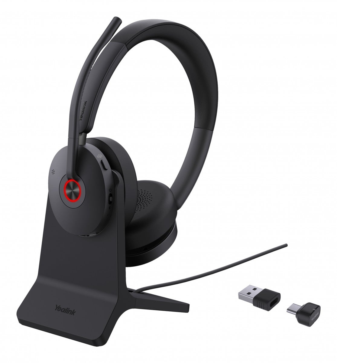 YEALINK Yealink BH74 + Stand Teams USB-C/A Auricolare Wireless A Padiglione Ufficio USB Type-C / USB Type-A Bluetooth Base di ricarica Nero - AUDIO E CUFFIE PORTATILI | TecnoCARE.net Sabaudia, Latina, Terracina, San Felice Circeo e Pontinia