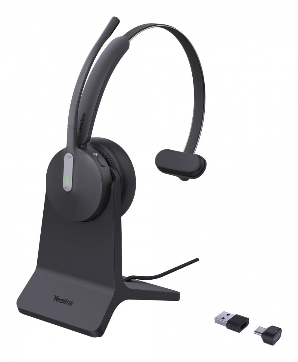 YEALINK Yealink BH70 Mono with Stand Teams Auricolare Wireless A Padiglione Ufficio USB tipo A Bluetooth Base di ricarica Nero - AUDIO E CUFFIE PORTATILI | TecnoCARE.net Sabaudia, Latina, Terracina, San Felice Circeo e Pontinia