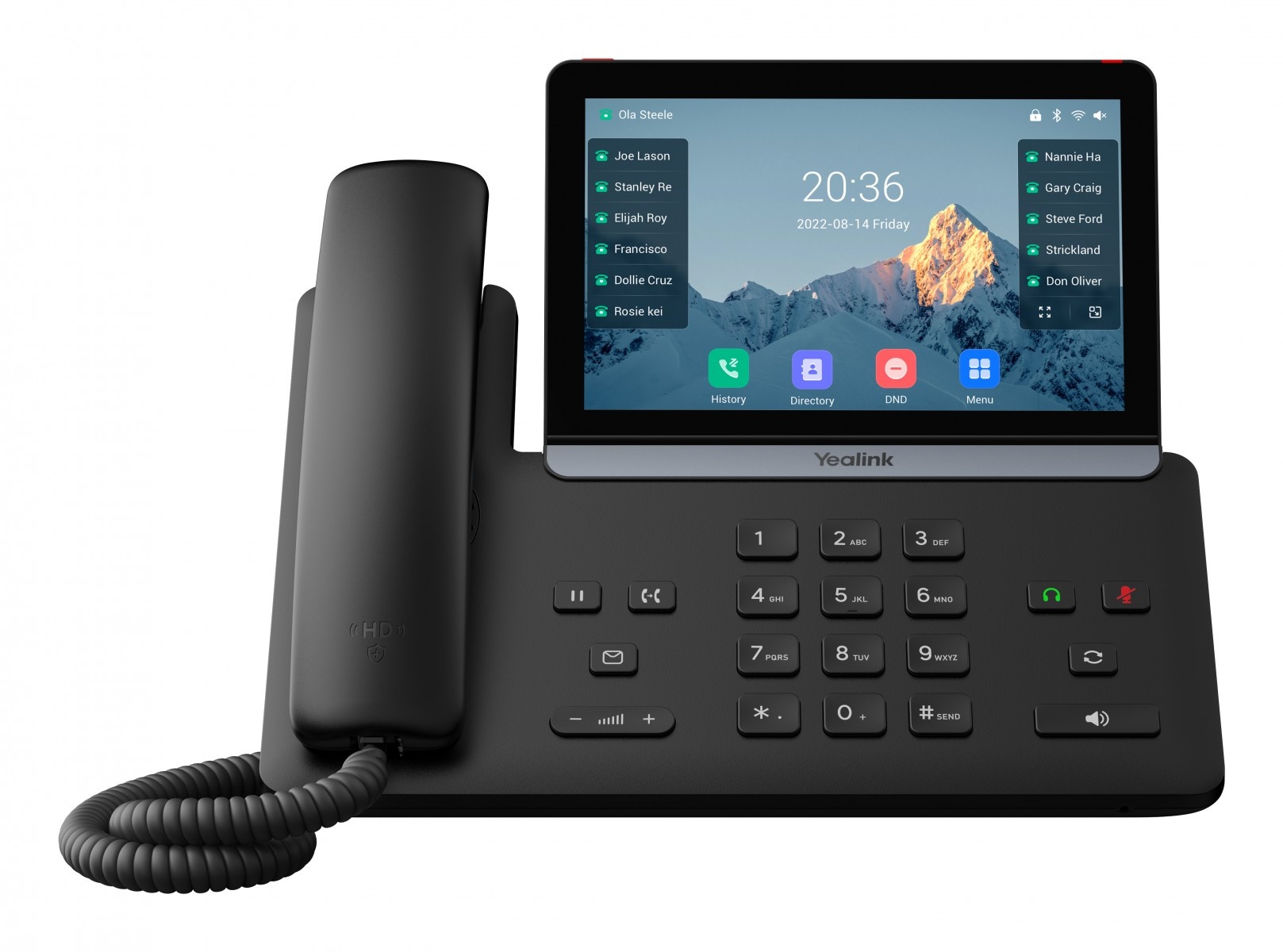 YEALINK Telefono IP SIP Yealink T87W (Wi-Fi) - APPARECCHIATURA TELEFONICA | TecnoCARE.net Sabaudia, Latina, Terracina, San Felice Circeo e Pontinia