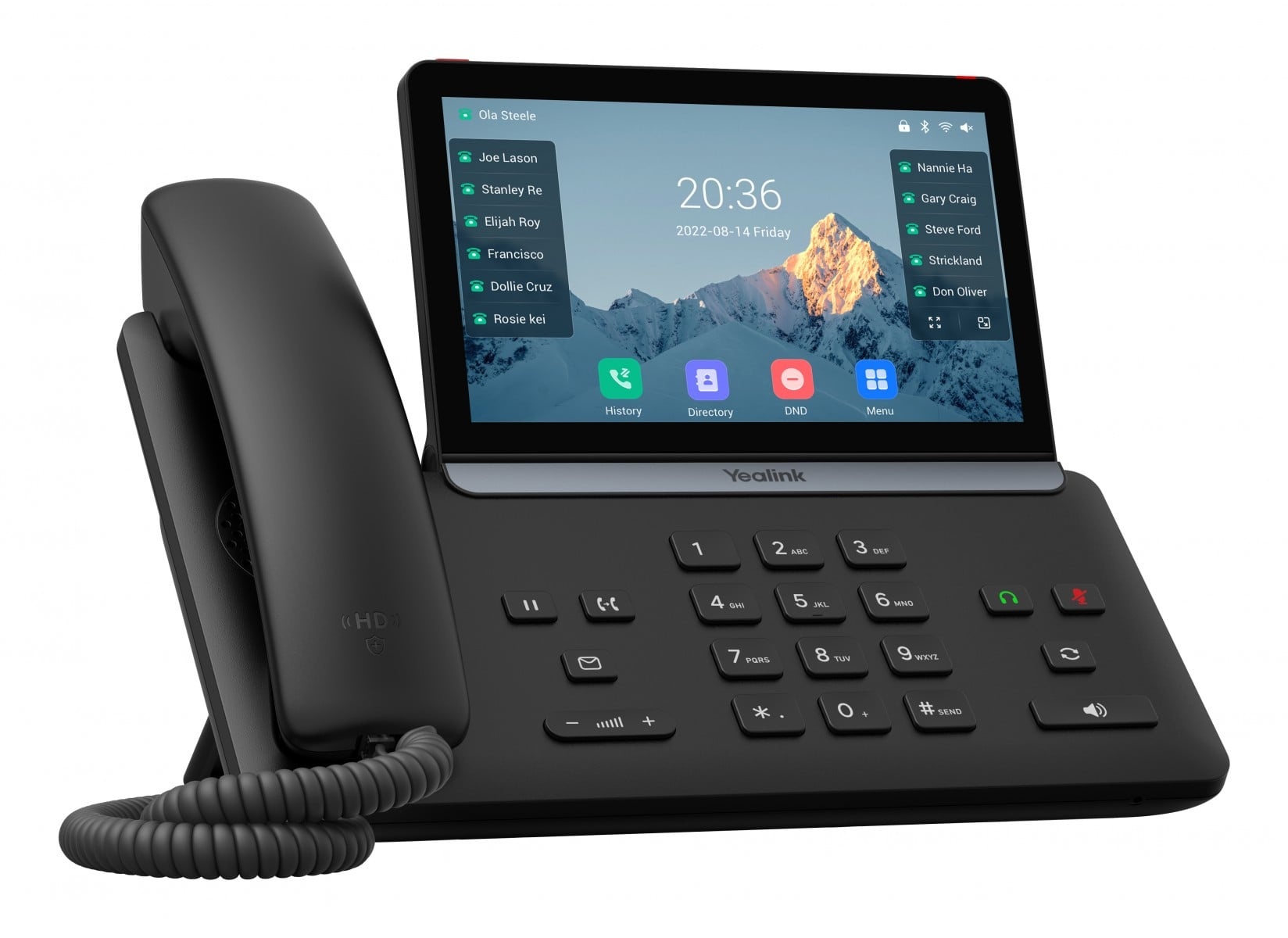 YEALINK Telefono IP SIP Yealink T87W (Wi-Fi) - APPARECCHIATURA TELEFONICA | TecnoCARE.net Sabaudia, Latina, Terracina, San Felice Circeo e Pontinia