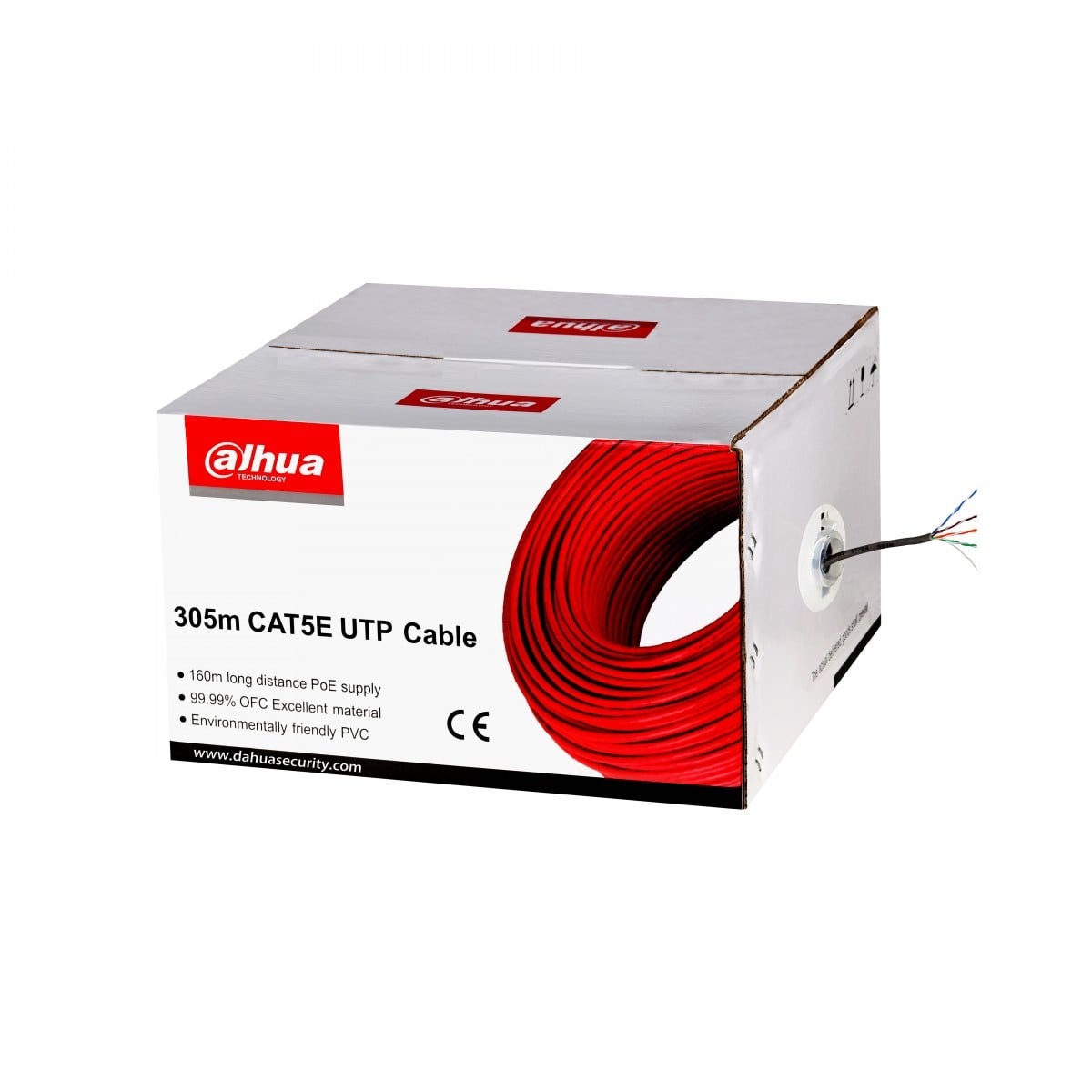 DAHUA Dahua PFM920I-5EUN Cavo Ethernet CAT5e UTP 305m - CAVI PER COMPUTER E PERIFERICHE | TecnoCARE.net Sabaudia, Latina, Terracina, San Felice Circeo e Pontinia