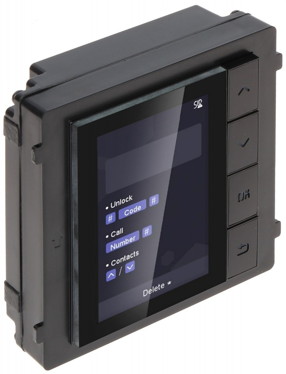 HIKVISION Hikvision DS-KD-DIS Stazione Porta Modulare Pro Serie KD8 - ACCESSO E CONTROLLO | TecnoCARE.net Sabaudia, Latina, Terracina, San Felice Circeo e Pontinia