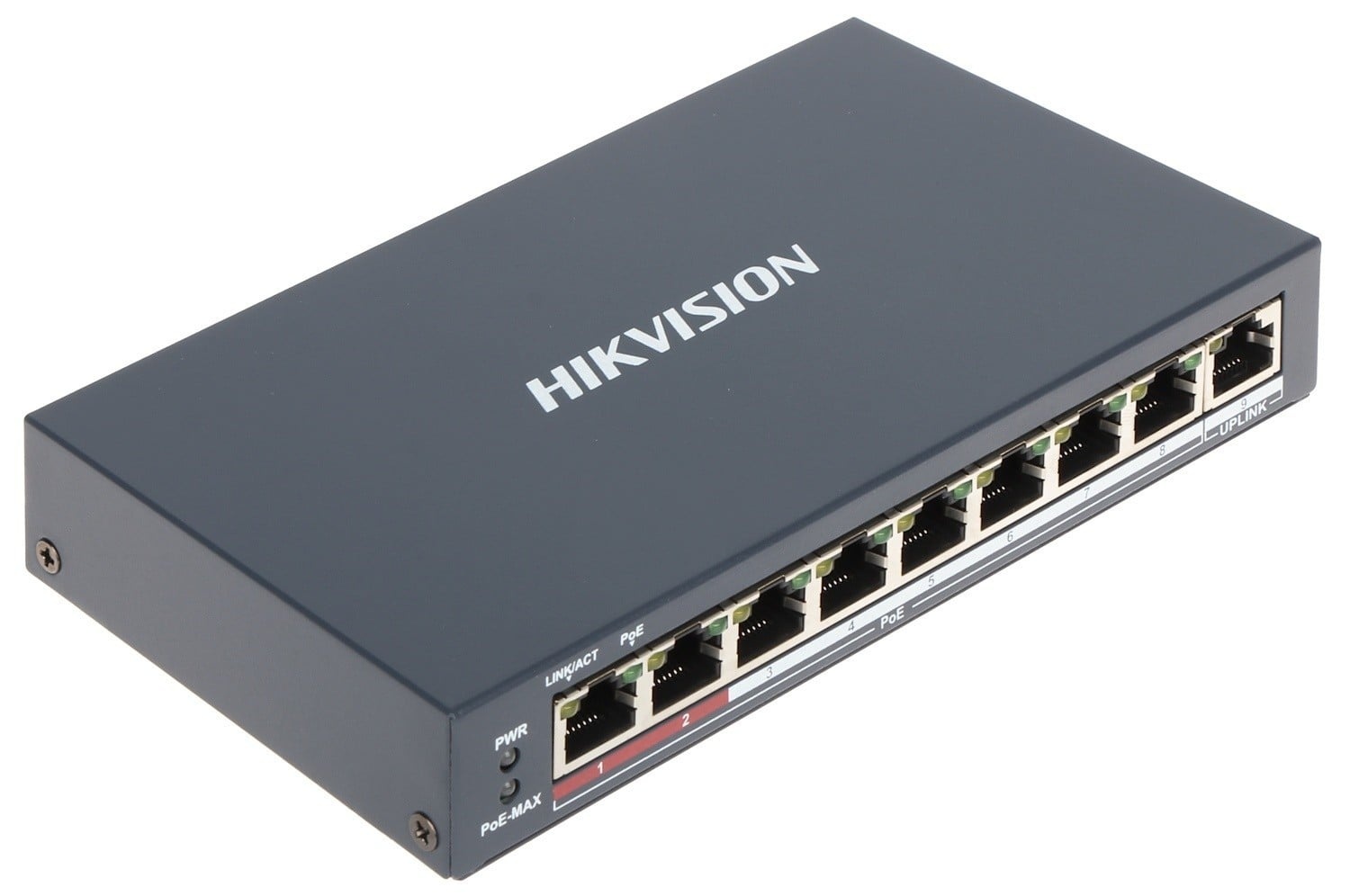 HIKVISION Hikvision DS-3E0109P-E(C) Switch POE Fast Ethernet non gestito a 8 porte - RETI | TecnoCARE.net Sabaudia, Latina, Terracina, San Felice Circeo e Pontinia
