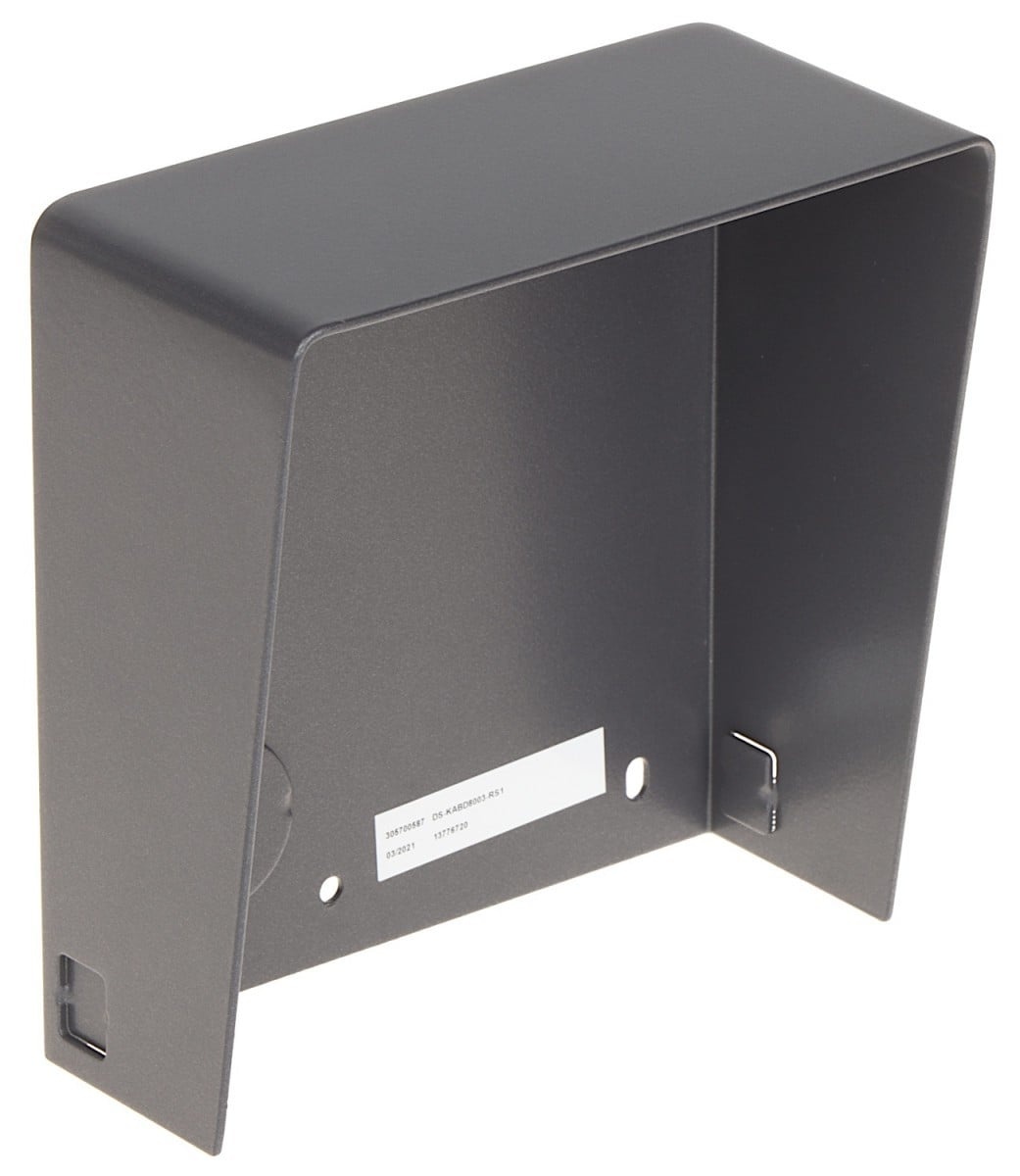 HIKVISION Hikvision DS-KABD8003-RS1 Parapioggia per Stazione Porta Modulare - ACCESSO E CONTROLLO | TecnoCARE.net Sabaudia, Latina, Terracina, San Felice Circeo e Pontinia