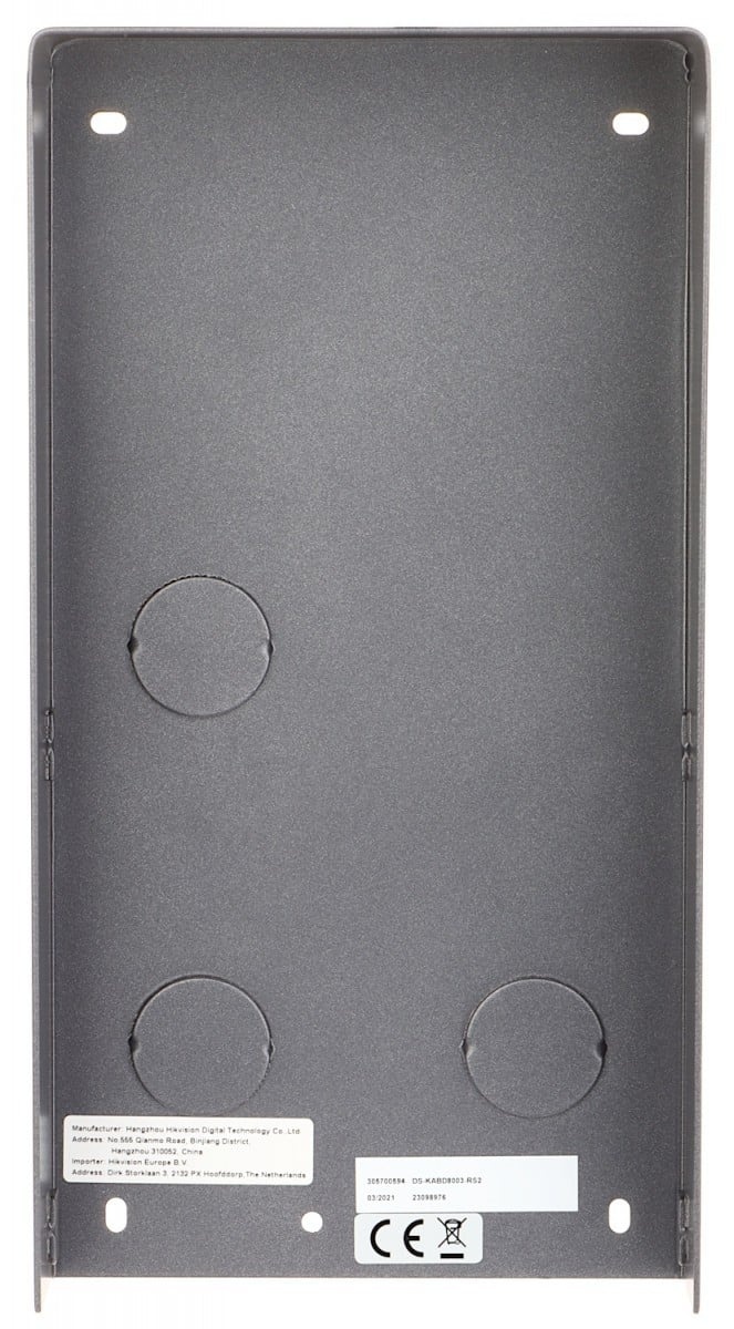 HIKVISION Hikvision DS-KABD8003-RS2 Parapioggia per Stazione di Porta Modulare - ACCESSO E CONTROLLO | TecnoCARE.net Sabaudia, Latina, Terracina, San Felice Circeo e Pontinia