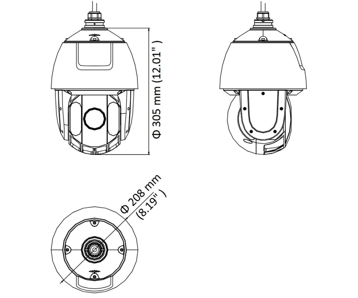 HIKVISION Hikvision DS-2AE5232TI-A(E) telecamera analogica Speed Dome 32X 2 MP 5 pollici alimentata da DarkFighter - SISTEMI DI SORVEGLIANZA | TecnoCARE.net Sabaudia, Latina, Terracina, San Felice Circeo e Pontinia