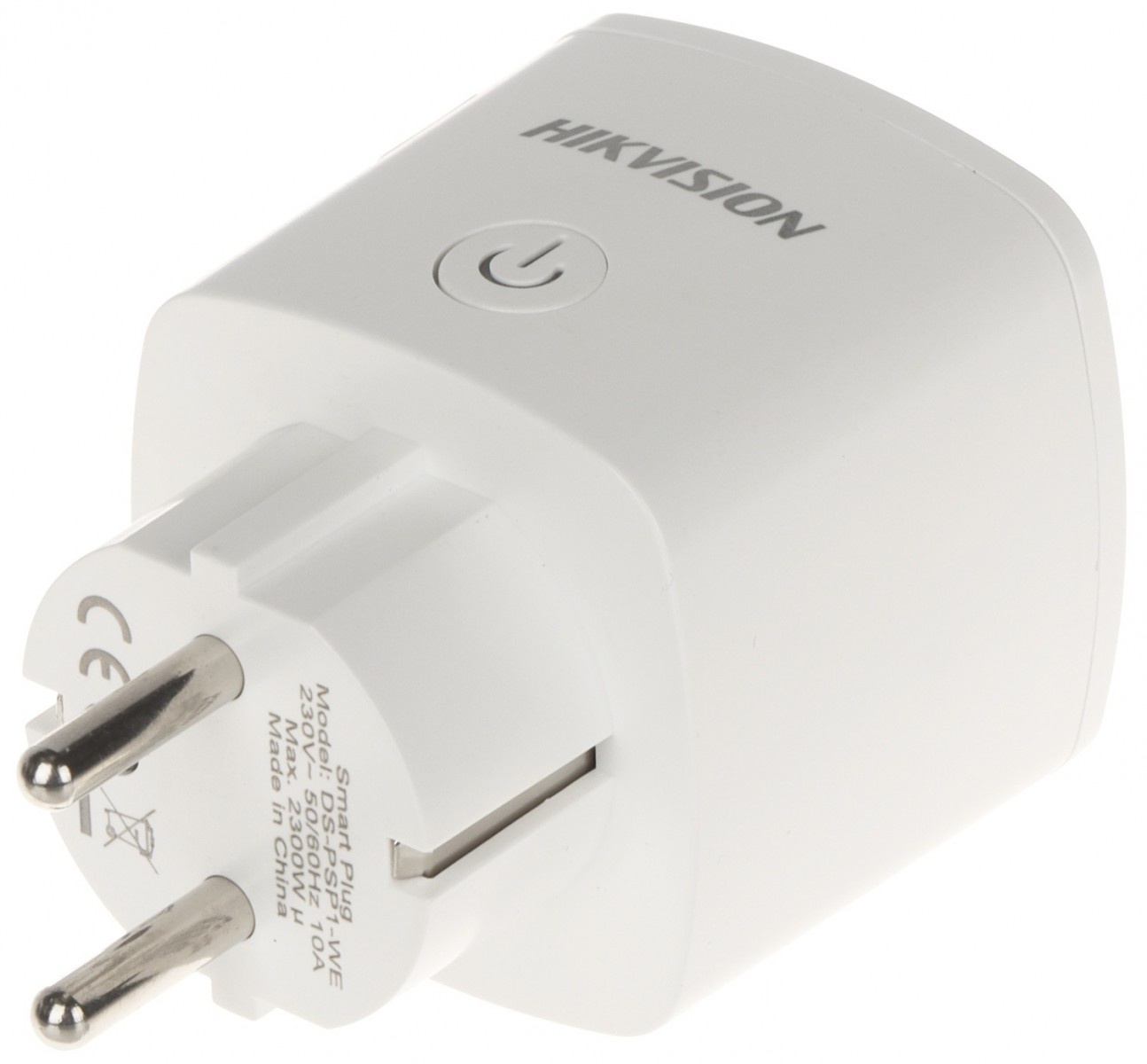 HIKVISION Hikvision DS-PSP1-WE smart plug 868MHz AES-128 LED - DISPOSITIVI SMART PER LA CASA | TecnoCARE.net Sabaudia, Latina, Terracina, San Felice Circeo e Pontinia
