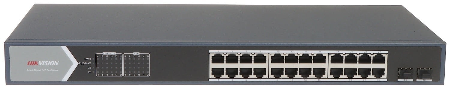 HIKVISION Hikvision DS-3E1526P-SI Switch PoE - RETI | TecnoCARE.net Sabaudia, Latina, Terracina, San Felice Circeo e Pontinia