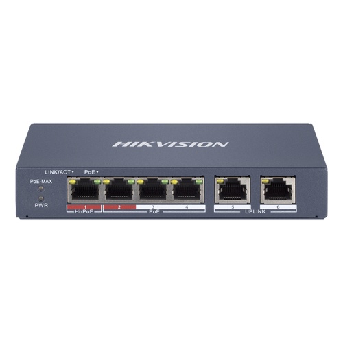 HIKVISION Hikvision DS-3E1106HP-EI Switch - RETI | TecnoCARE.net Sabaudia, Latina, Terracina, San Felice Circeo e Pontinia