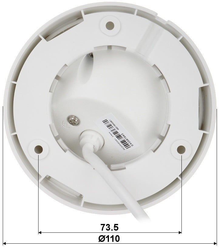 HIKVISION Hikvision DS-2CD1321-I(2.8mm)(F) 2 MP Fixed Bullet Network Camera - SISTEMI DI SORVEGLIANZA | TecnoCARE.net Sabaudia, Latina, Terracina, San Felice Circeo e Pontinia