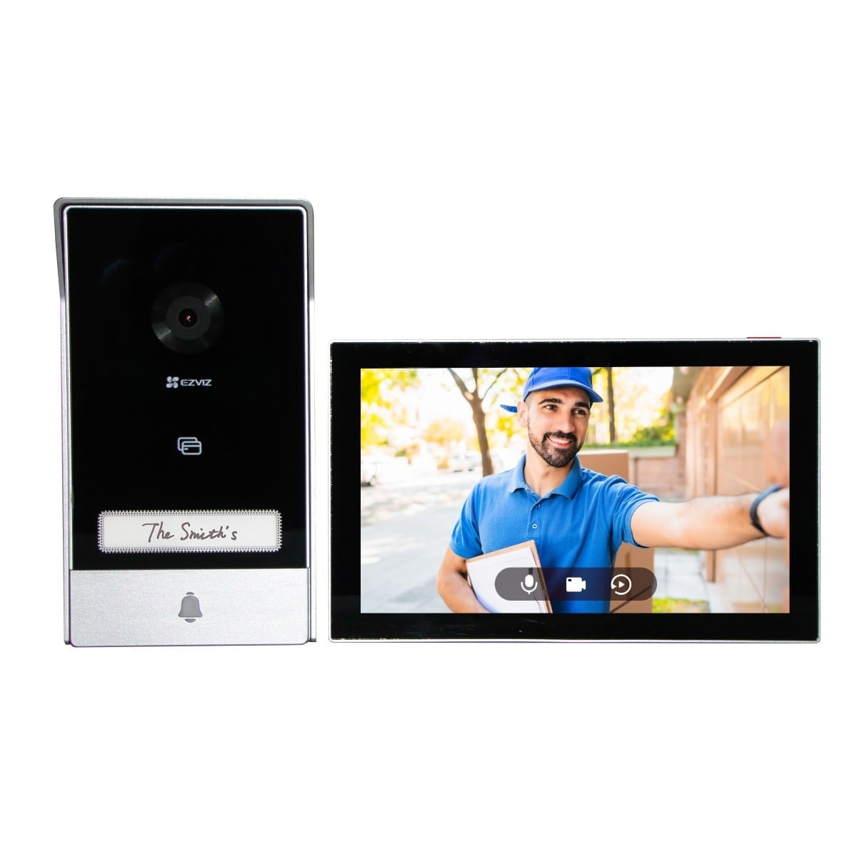 EZVIZ EZVIZ HP7 Videocitofono smart Wi-Fi 2K con lettore RFID - ACCESSO E CONTROLLO | TecnoCARE.net Sabaudia, Latina, Terracina, San Felice Circeo e Pontinia