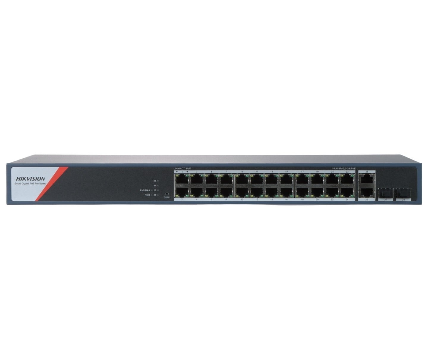 HIKVISION Hikvision DS-3E1528HP-SI-24P2T2F - RETI | TecnoCARE.net Sabaudia, Latina, Terracina, San Felice Circeo e Pontinia