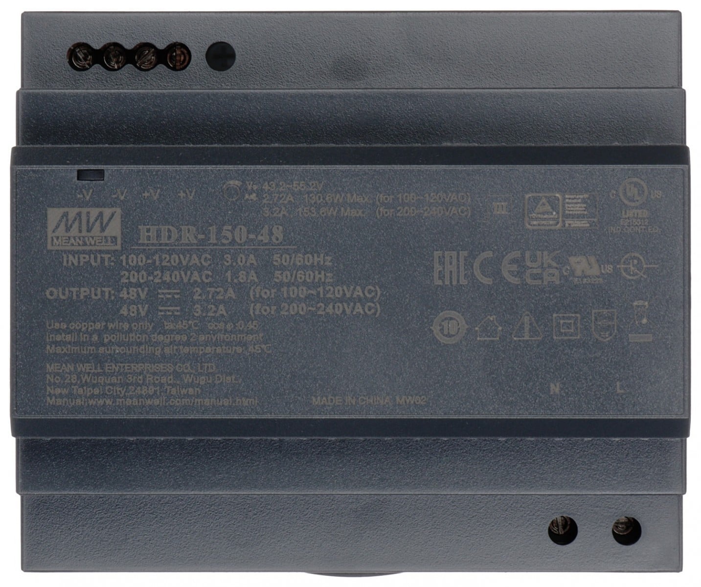 HIKVISION Hikvision DS-KAW150-4N Adattatore di alimentazione 150W 48V - ACCESSO E CONTROLLO | TecnoCARE.net Sabaudia, Latina, Terracina, San Felice Circeo e Pontinia