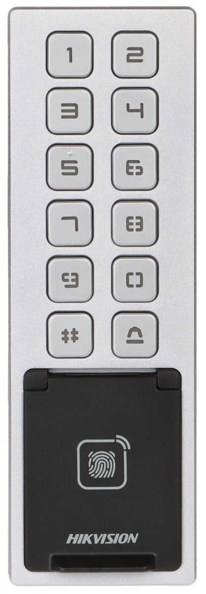 HIKVISION Hikvision DS-K1T805MBFWX Terminale di Controllo Accessi - ACCESSO E CONTROLLO | TecnoCARE.net Sabaudia, Latina, Terracina, San Felice Circeo e Pontinia