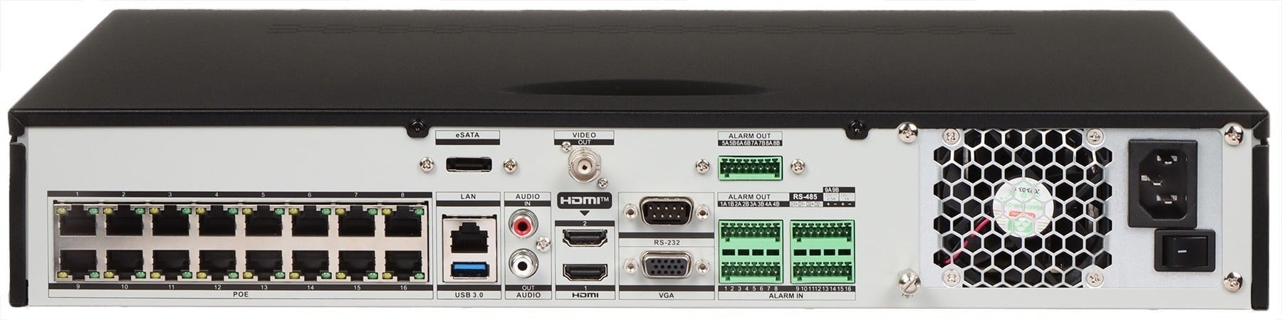 HIKVISION Hikvision DS-7732NXI-I4/16P/S(E) 32-ch 1U 16 POE AcuSense 4K NVR - SISTEMI DI SORVEGLIANZA | TecnoCARE.net Sabaudia, Latina, Terracina, San Felice Circeo e Pontinia