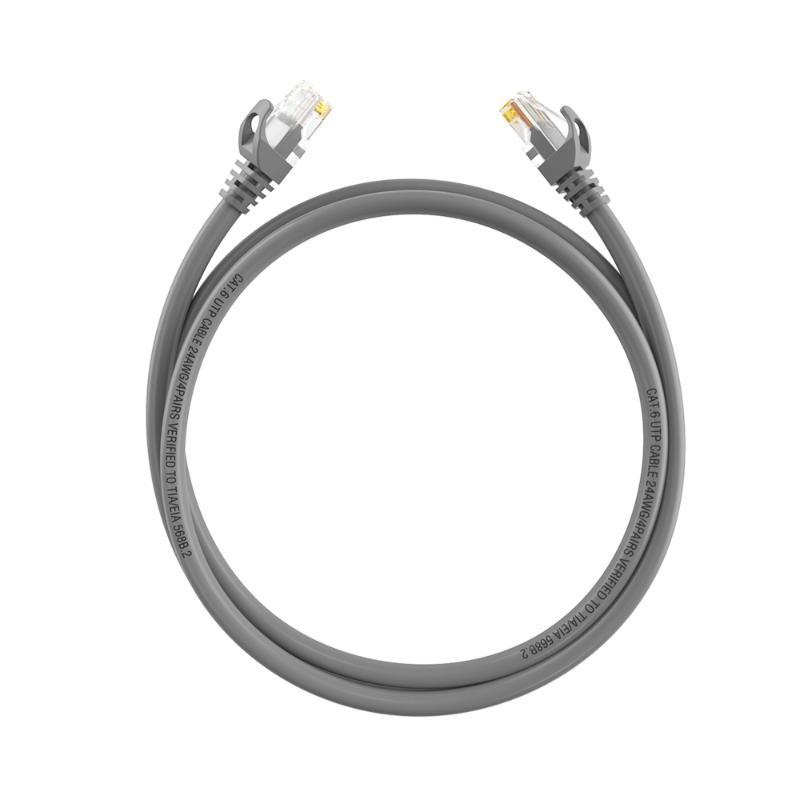 HIKVISION HIKVISION CAVO CAT6, U/UTP, 24AWG, CU, GRIGIO, 10M - CAVI DI RETE | TecnoCARE.net Sabaudia, Latina, Terracina, San Felice Circeo e Pontinia