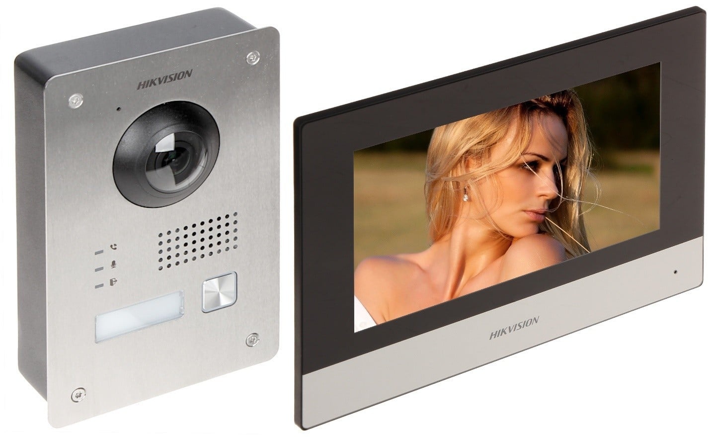 HIKVISION Hikvision DS-KIS703Y-P Kit di interfono video IP digitale a due fili - ACCESSO E CONTROLLO | TecnoCARE.net Sabaudia, Latina, Terracina, San Felice Circeo e Pontinia