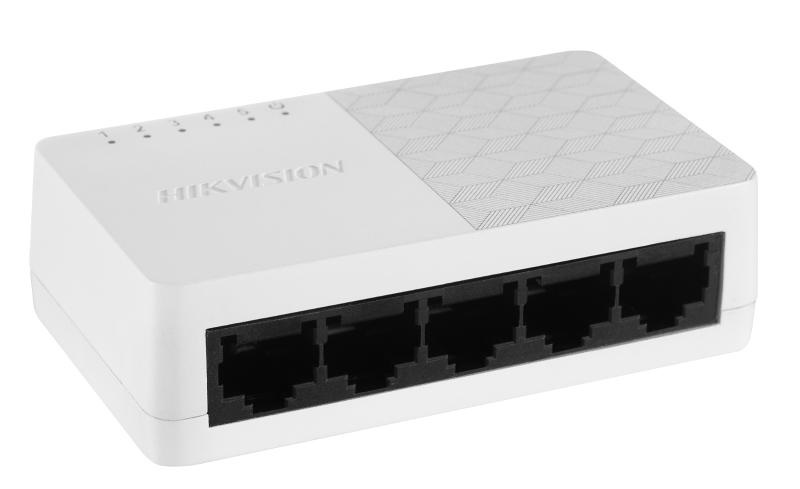 HIKVISION Hikvision DS-3E0505D-O Switch Plastico Gigabit a 5 Porte - RETI | TecnoCARE.net Sabaudia, Latina, Terracina, San Felice Circeo e Pontinia