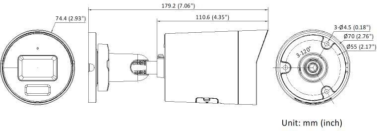 HIKVISION Hikvision DS-2CD2086G2H-I(2.8mm)(eF) 8 MP Telecamera di rete Mini Bullet fissa alimentata da Darkfighter - SISTEMI DI SORVEGLIANZA | TecnoCARE.net Sabaudia, Latina, Terracina, San Felice Circeo e Pontinia