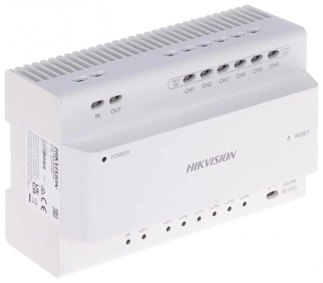 HIKVISION Hikvision DS-KAD7060EY distributore HD a 2 fili - ELABORAZIONI E DISTRIBUZIONI DEL SEGNALE | TecnoCARE.net Sabaudia, Latina, Terracina, San Felice Circeo e Pontinia