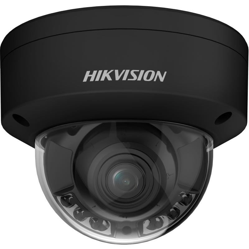 HIKVISION Hikvision DS-2CD2747G2HT-LIZS(2.8-12)/eF/BLK 4 MP Smart Hybrid Light with ColorVu Motorized Varifocal Dome Network Camera - SISTEMI DI SORVEGLIANZA | TecnoCARE.net Sabaudia, Latina, Terracina, San Felice Circeo e Pontinia