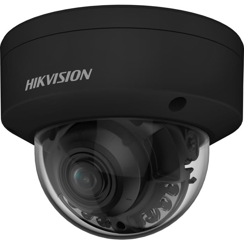 HIKVISION Hikvision DS-2CD2747G2HT-LIZS(2.8-12)/eF/BLK 4 MP Smart Hybrid Light with ColorVu Motorized Varifocal Dome Network Camera - SISTEMI DI SORVEGLIANZA | TecnoCARE.net Sabaudia, Latina, Terracina, San Felice Circeo e Pontinia