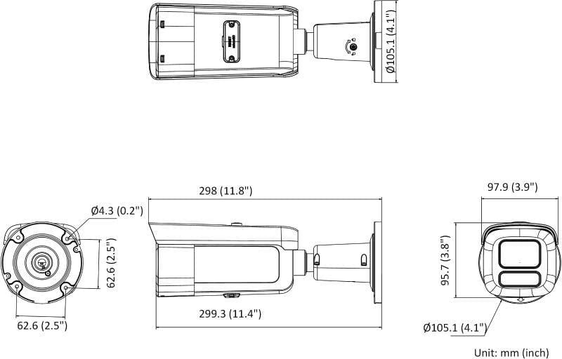 HIKVISION Hikvision DS-2CD2686G2HT-IZS(2.8-12)/eF/BLK 8 MP Telecamera di rete Bullet motorizzata varifocale Powered by Darkfighter - SISTEMI DI SORVEGLIANZA | TecnoCARE.net Sabaudia, Latina, Terracina, San Felice Circeo e Pontinia