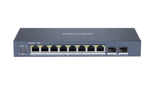 HIKVISION Hikvision DS-3E1510P-EI Gestito Gigabit Ethernet (10/100/1000) Supporto Power over Ethernet (PoE) Grigio - RETI | TecnoCARE.net Sabaudia, Latina, Terracina, San Felice Circeo e Pontinia
