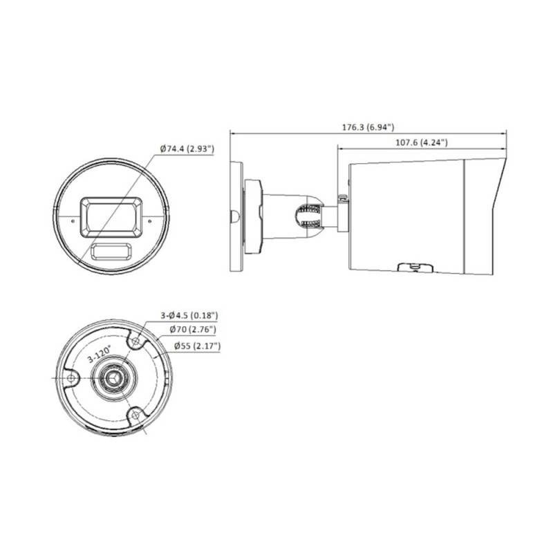 HIKVISION Hikvision DS-2CD2063G2-LI2U(4mm) 6 MP telecamera di rete Bullet fissa con Acusense e luce ibrida intelligente - SISTEMI DI SORVEGLIANZA | TecnoCARE.net Sabaudia, Latina, Terracina, San Felice Circeo e Pontinia