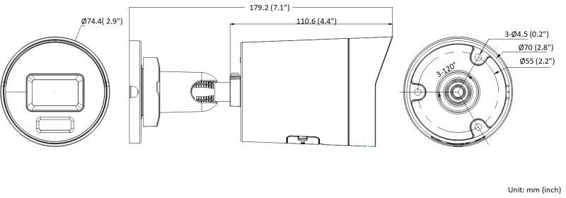 HIKVISION Hikvision DS-2CD2066G2H-IU(2.8mm)/BLACK 6 MP Telecamera di rete Mini Bullet Fissa Powered by Darkfighter - SISTEMI DI SORVEGLIANZA | TecnoCARE.net Sabaudia, Latina, Terracina, San Felice Circeo e Pontinia