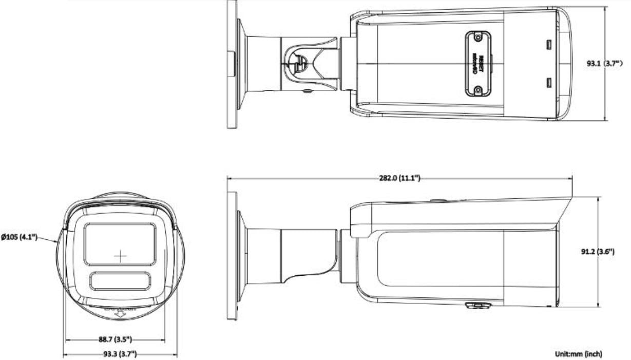 HIKVISION Hikvision DS-2CD2T66G2H-4I(2.8mm)/BLACK 6 MP Telecamera di rete Bullet fissa alimentata da Darkfighter - SISTEMI DI SORVEGLIANZA | TecnoCARE.net Sabaudia, Latina, Terracina, San Felice Circeo e Pontinia